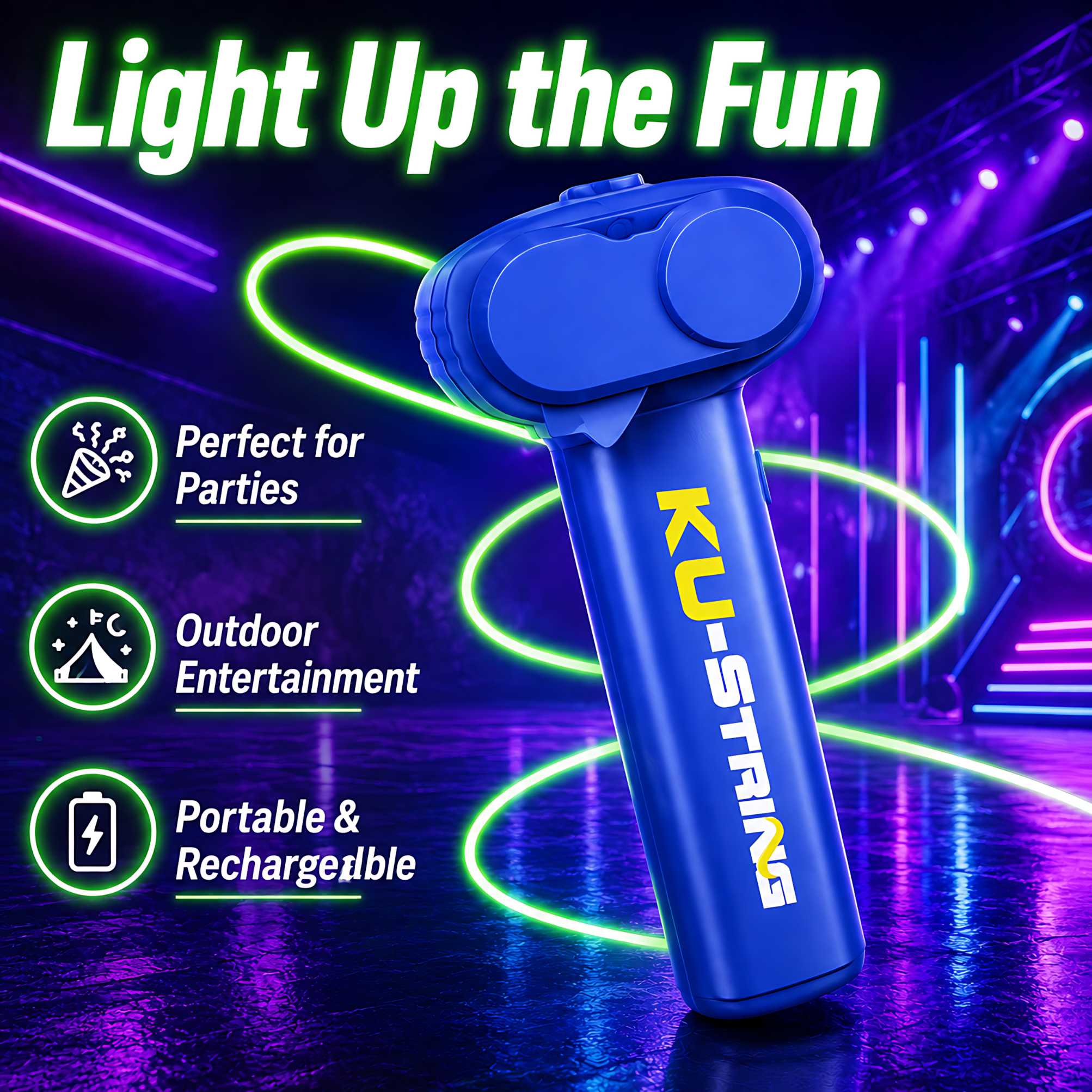 LED Işıklı Uçan Halat Oyuncak  - Party Games Night incelemesi ve fiyatı
