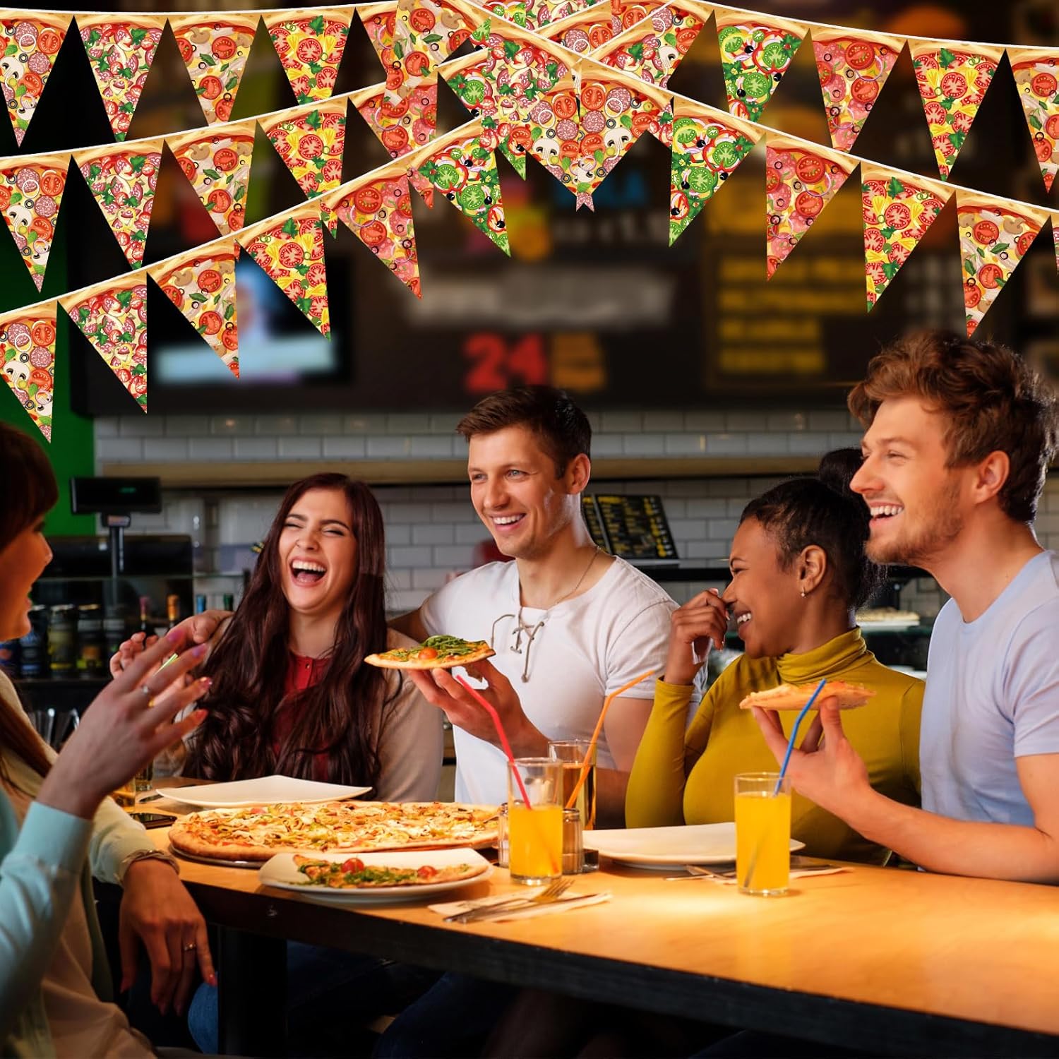 Pizza Partisi Flama Afişi Pizz - Party Games Night incelemesi ve fiyatı