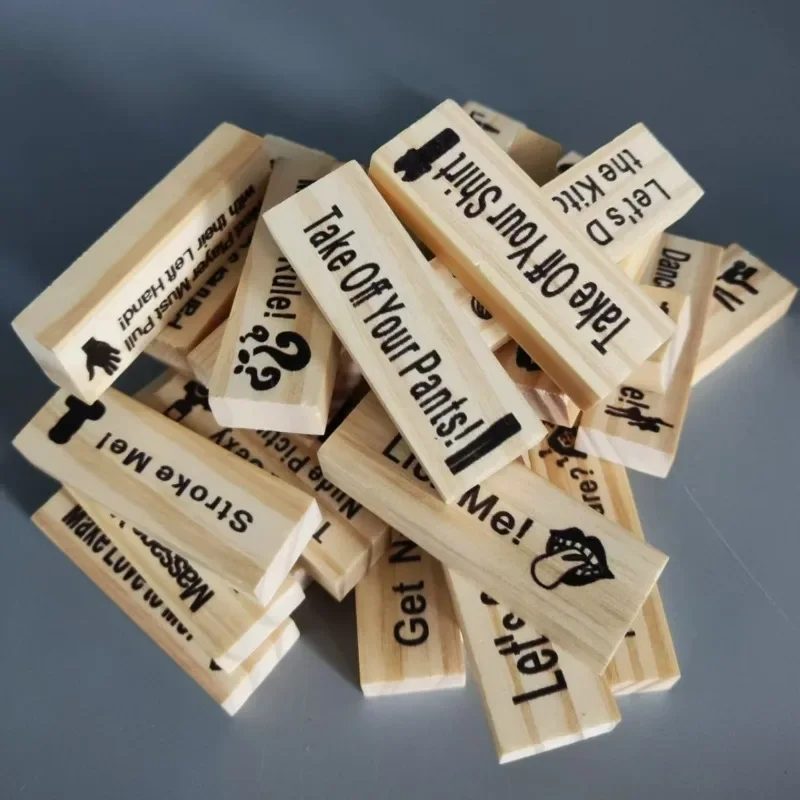 48PCS Blok Kulesi Oyunu Çift F - Party Games Night incelemesi ve fiyatı